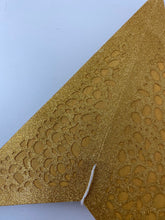 Lade das Bild in den Galerie-Viewer, Papierstern, Weihnachtsstern, Sternleuchte, Gold, Glitter, gelb M-LA-GG560