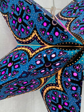 Lade das Bild in den Galerie-Viewer, Sternleuchte Marokko Design, blau, lila, M-TUR-BBL560