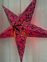 Lade das Bild in den Galerie-Viewer, Sternleuchte Pink, orientalisches Muster, Marokko MO-TUR-P560