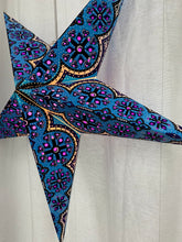 Lade das Bild in den Galerie-Viewer, Sternleuchte Marokko Design, blau, lila, M-TUR-BBL560
