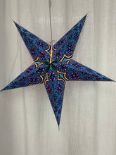 Lade das Bild in den Galerie-Viewer, Sternleuchte Marokko Design, blau, lila, M-TUR-BBL560