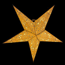 Lade das Bild in den Galerie-Viewer, Papierstern, LED Weihnachtsstern, Dekostern, Weiß, Kristall M-KR-W560