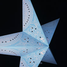 Lade das Bild in den Galerie-Viewer, Papierstern, Weihnachtsstern, Stern, Blau, Aladin, M-AL-B560