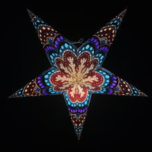 Lade das Bild in den Galerie-Viewer, Papierstern, Weihnachtsstern, Stern, Blau, M-DA-B560