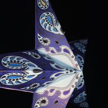 Lade das Bild in den Galerie-Viewer, Papierstern, Weihnachtsstern, Stern, Blau, M-TR-B560