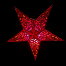 Lade das Bild in den Galerie-Viewer, Papierstern, Weihnachtsstern, Stern, Dekostern, Rot, M-NG-R560