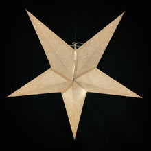 Lade das Bild in den Galerie-Viewer, Papierstern, Weihnachtsstern, Stern, Edel Weiß, Bayern M-ES-W560