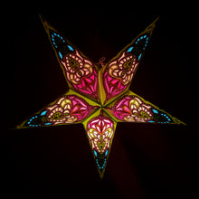 Lade das Bild in den Galerie-Viewer, Papierstern, Weihnachtsstern, Stern, Grün, M-NG-G560