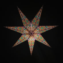 Lade das Bild in den Galerie-Viewer, Papierstern, Weihnachtsstern, Stern, Lila, M-EF-LG760