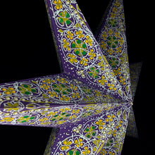 Lade das Bild in den Galerie-Viewer, Papierstern, Weihnachtsstern, Stern, Lila, M-EF-LG760