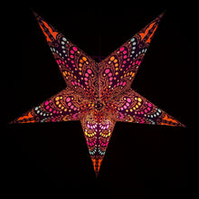 Lade das Bild in den Galerie-Viewer, Papierstern, Weihnachtsstern, Stern, Lila, M-X1-L560