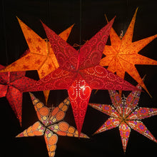 Lade das Bild in den Galerie-Viewer, Papierstern, Weihnachtsstern, Stern, Rot, M-SP-R560