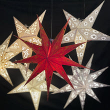 Lade das Bild in den Galerie-Viewer, Papierstern, Weihnachtsstern, Stern, Rot, M-XMS-R760