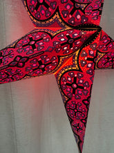 Lade das Bild in den Galerie-Viewer, Sternleuchte Pink, orientalisches Muster, Marokko MO-TUR-P560
